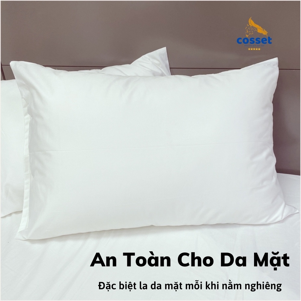 VỎ GỐI NẰM KHÁCH SẠN CAO CẤP TIÊU CHUẨN 5 SAO của Cosset