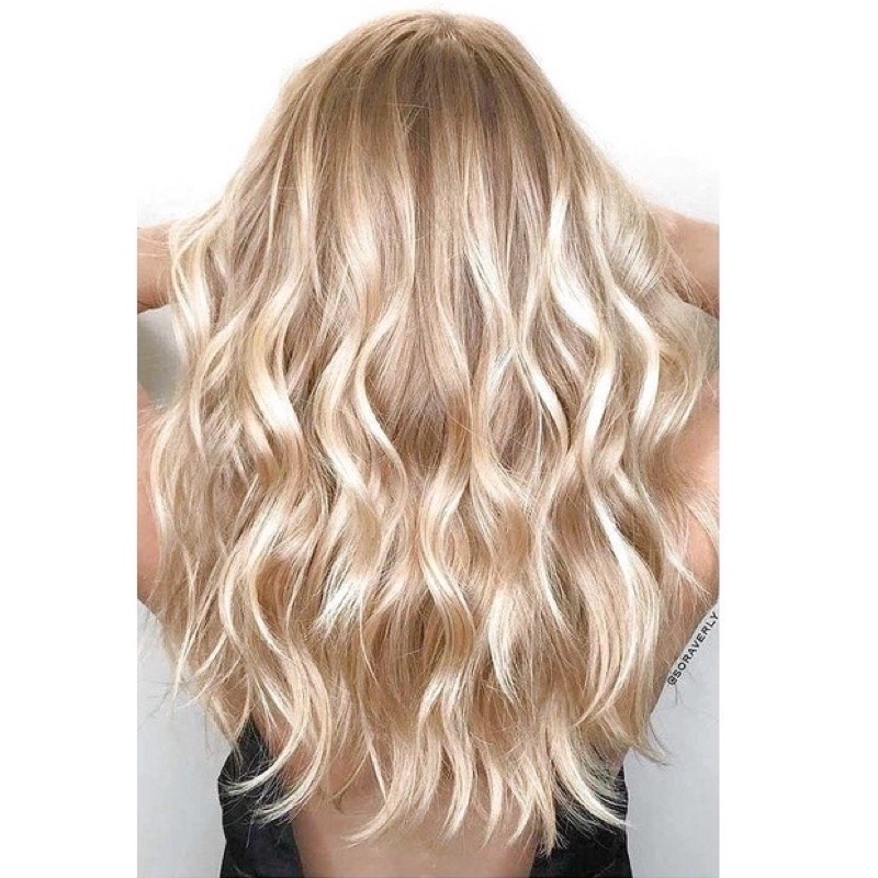 Kem nhuộm tóc màu vàng sáng 10/3 Lightest Golden Blonde