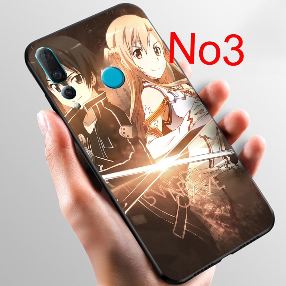 Ốp Điện Thoại Silicon Mềm Hình Anime Sword Art Online 47no Cho Iphone 11 Pro Xs Max X Xr 6 6s 7 8 Plus