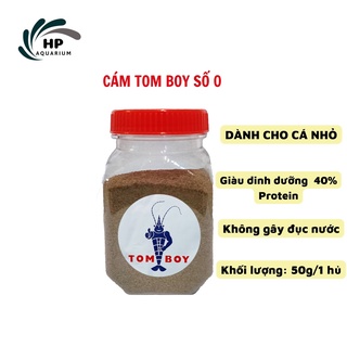 Cám tomboy thức ăn cho cá cảnh, cá bảy màu, betta giàu dinh dưỡng.