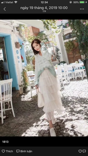 Chân váy voan 6 tầng hot hit | BigBuy360 - bigbuy360.vn