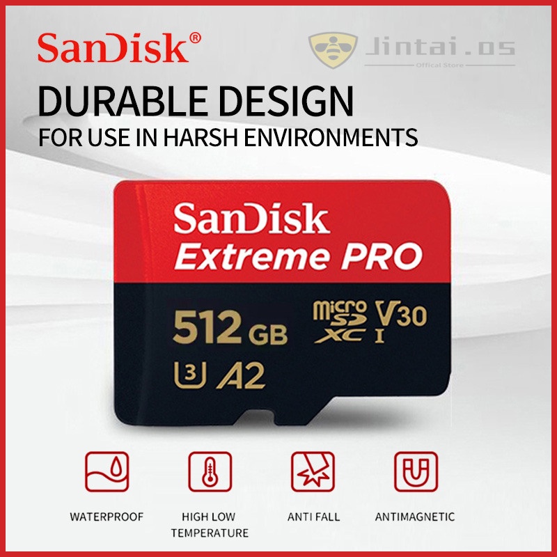 SANDISK GOPRO Thẻ Nhớ micro sd 64GB 128GB 1TB class 512G class 10 carao de memoria U3 A2 V30 1TB tf