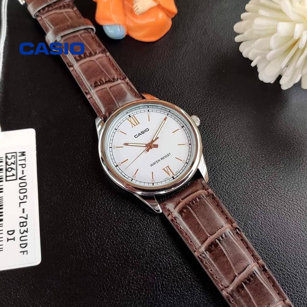 Đồng hồ nam CASIO MTP-V005L-7B3UDF chính hãng - Bảo hành 1 năm, Thay pin miễn phí