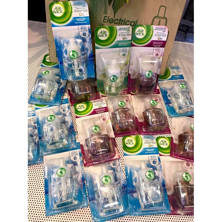 Tinh dầu Air wick chiết xuất thiên nhiên, lưu hương thơm lâu, nội địa Châu Âu, Eumarket.