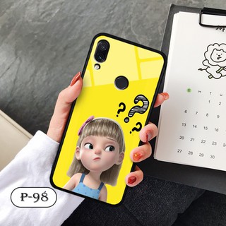 Ốp lưng kính 3D Xiaomi Redmi 7-cute