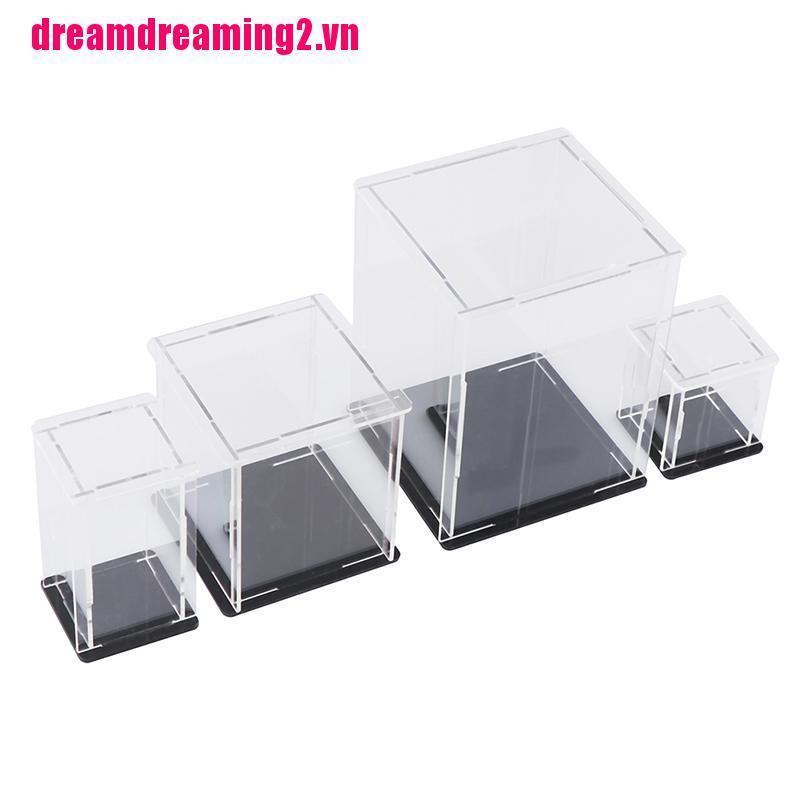 Hộp Nhựa Acrylic Trong Suốt Trưng Bày Đồ Chơi Chống Bụi