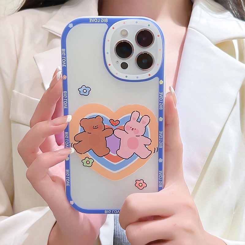 Ốp lưng iphone Ốp Điện Thoại Họa Tiết Hoạt Hình Mắt To Dễ Thương Cho Iphone 12 13Pro 11 xr 6 7 8 xs Dinuo case