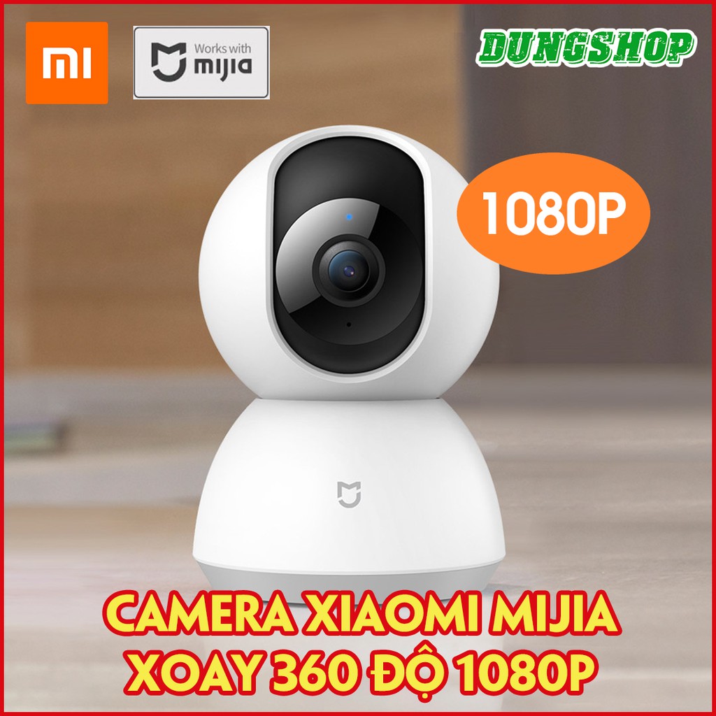 Camera Mija xoay 360 độ phân giải 1080P | BigBuy360 - bigbuy360.vn