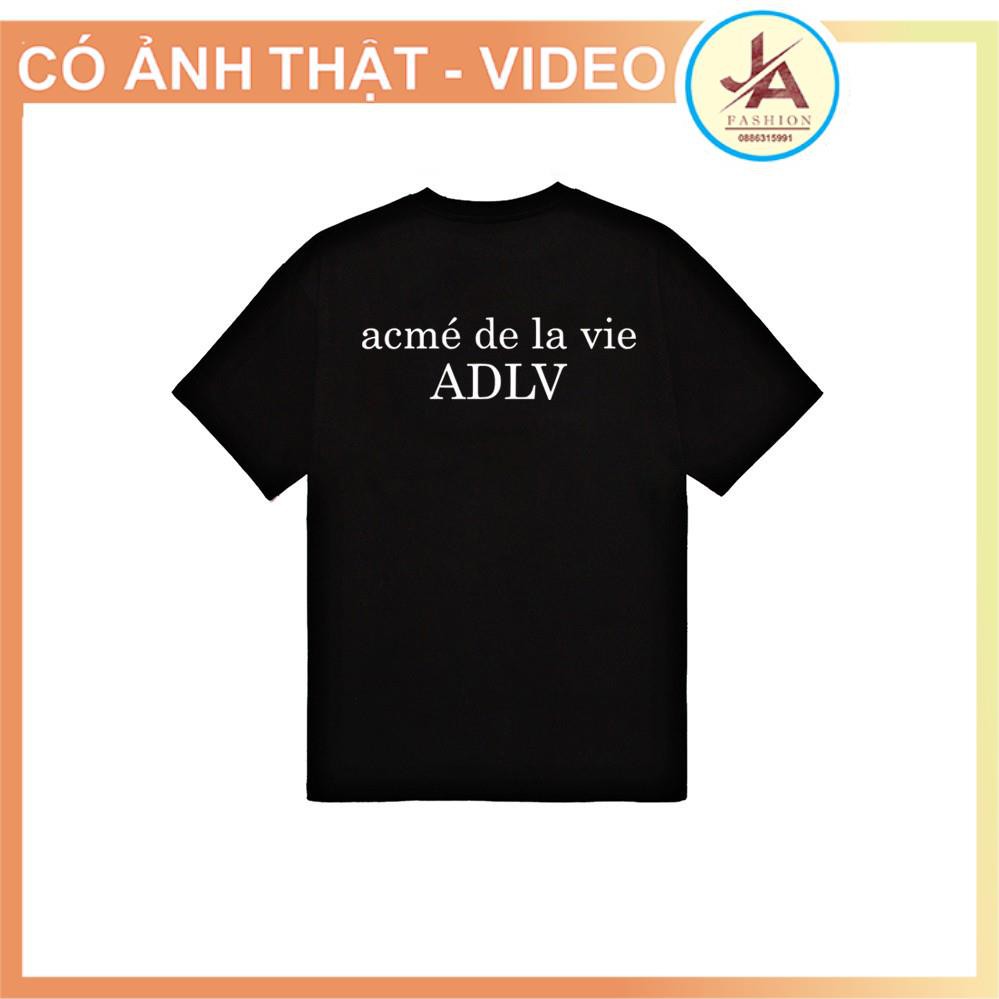 Áo Thun tay lỡ  chú bé phi hành gia ADLV in nổi 2 mặt, áo phông nam nữ unisex form rộng JASHOP