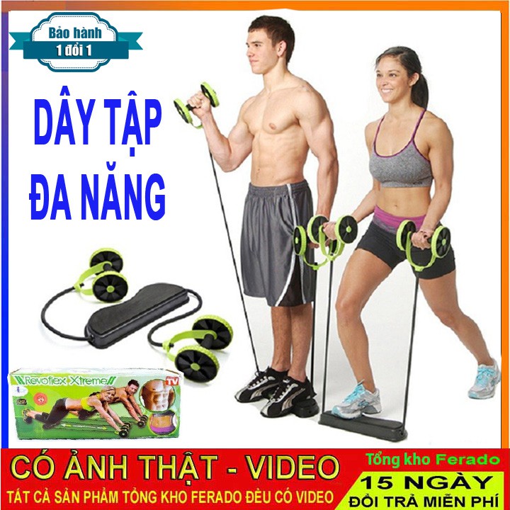 Bộ 5 Dây Ngũ Sắc Tập Gym Dây Kéo Đàn Hồi Đa Năng