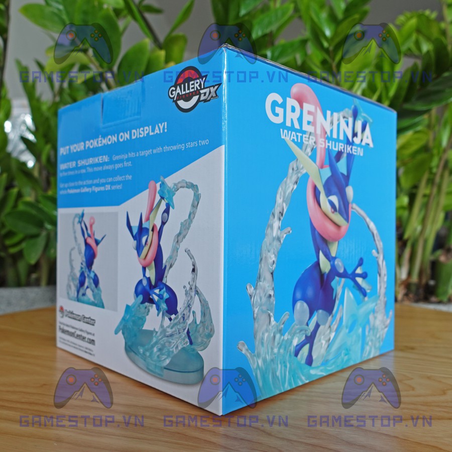 Mô hình Pokemon Greninja/Gekkouga 15CM Water Shuriken Nhựa RESIN chính hãng nhập khẩu trực tiếp từ Mỹ GALDX02