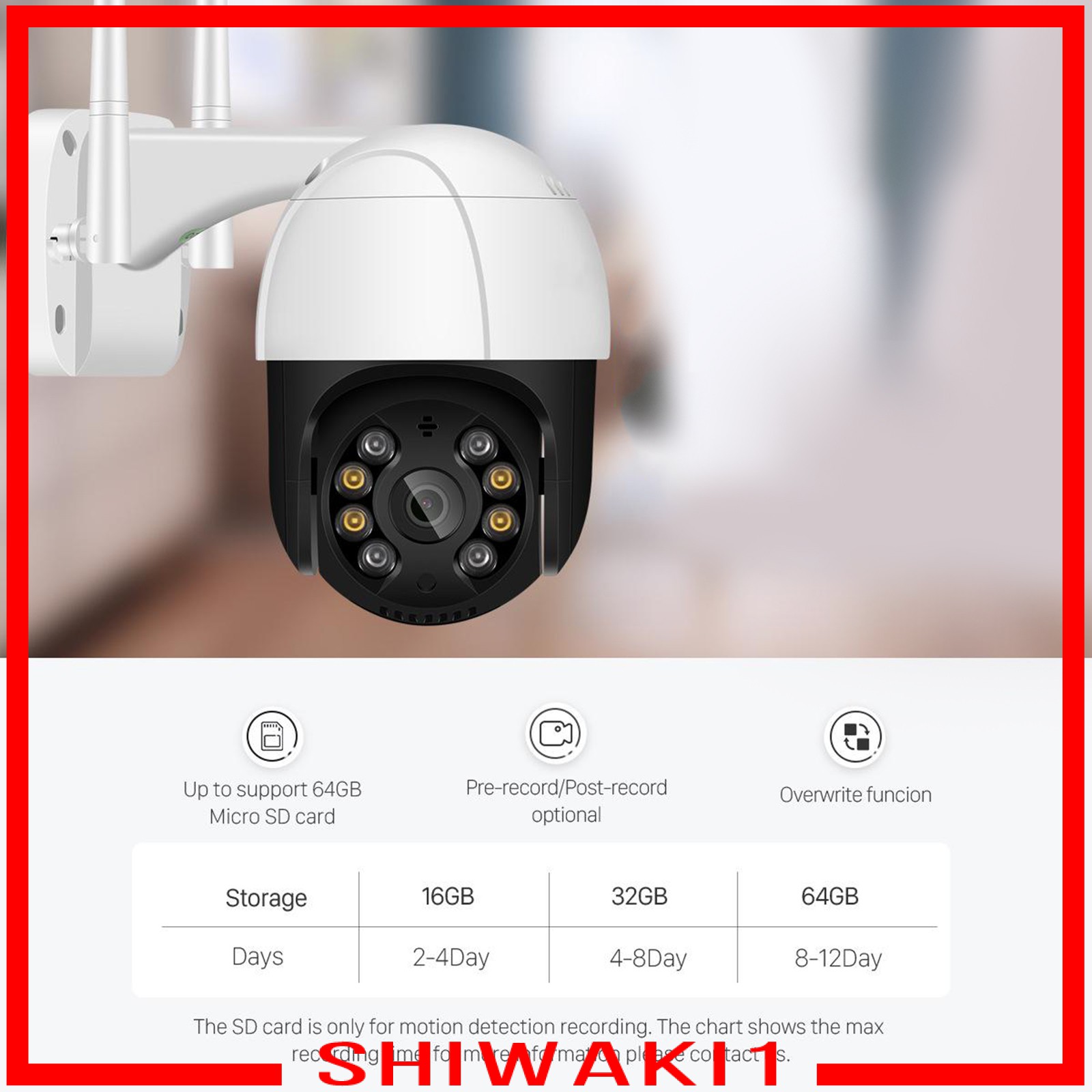 Camera Quan Sát Không Dây 4x Bes-A8B 1080p Wifi Ptz Ip