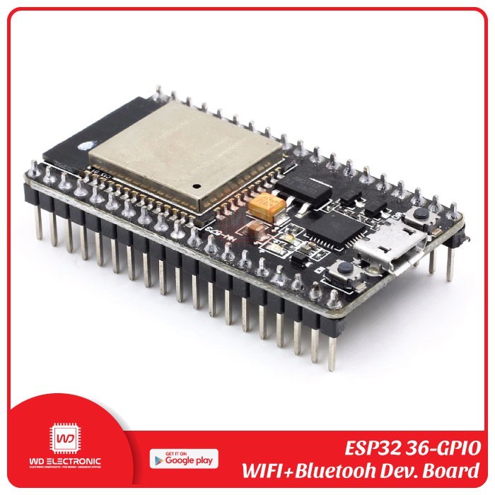 Mô Đun Wifi Và Bluetooth Esp32 Esp-32s Nodemcu Esp-32s