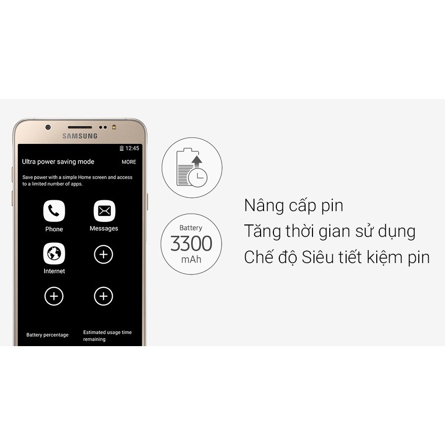 Điện thoại Samsung Galaxy J7 2016 chính hãng (Hàng trưng bày) như mới chưa bóc siêu , đầy đủ hộp phụ kiện