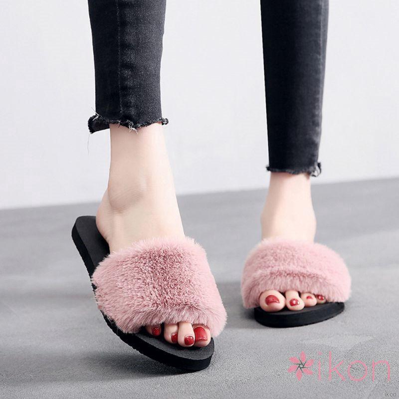 sandal nữ Dép Bông Đi Trong Nhà Chống Trượt Cho Nữ