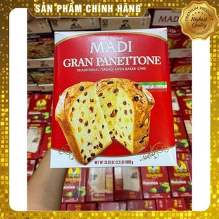 Bánh mì ý madi gran panettone hộp1000gr