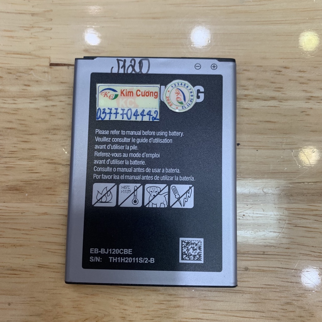 Pin dành cho các dòng điện thoại SS J120 / J1 - 2016