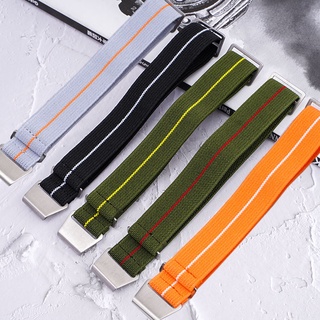 Dây Đeo Đồng Hồ Thể Thao Bằng Nylon Co Giãn Tốt Kích Thước 18mm 20mm 22mm 24Mm