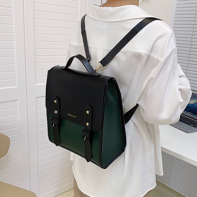 Balo JASMIN NOIR da PU cỡ lớn in họa tiết thời trang cho nữ