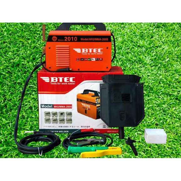 Máy Hàn mig Btec chính hãng 200S 4 CHỨC NĂNG XÀI CUỘN 1KG-5KG
