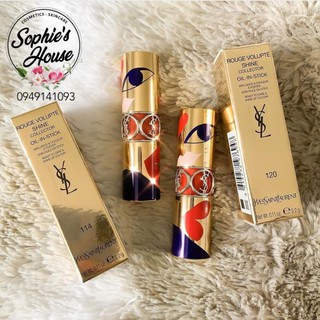 Son YSL Rouge Volupte Shine Limited trái tim 110/ 114/ 119/ 120