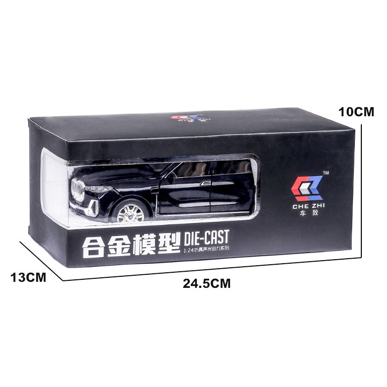 Xe mô hình BMW X7, tỉ lệ 1:24