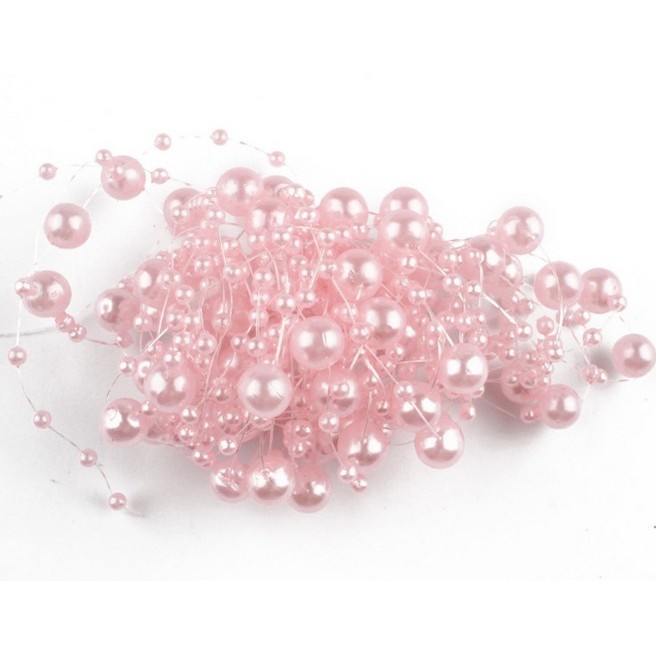 Dây đính ngọc trai giả trang trí đa năng 5M