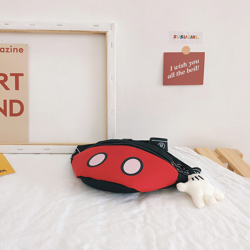 Túi Đeo Chéo Tạo Hình Nhân Vật Chuột Mickey Dễ Thương Cho Bé
