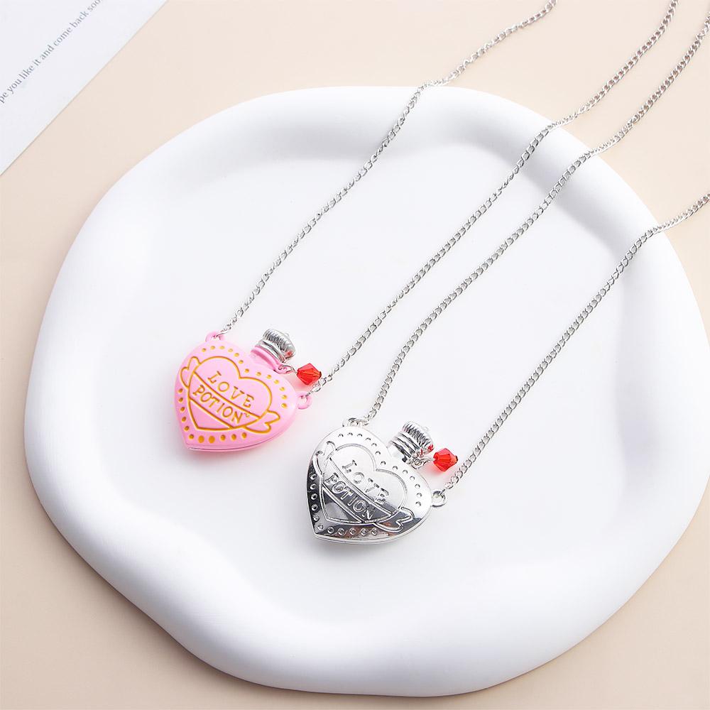 Vòng cổ Hợp Kim WMES15H Mặt Hình Chuyển Động Ngọt Ngào Phong Cách Vintage