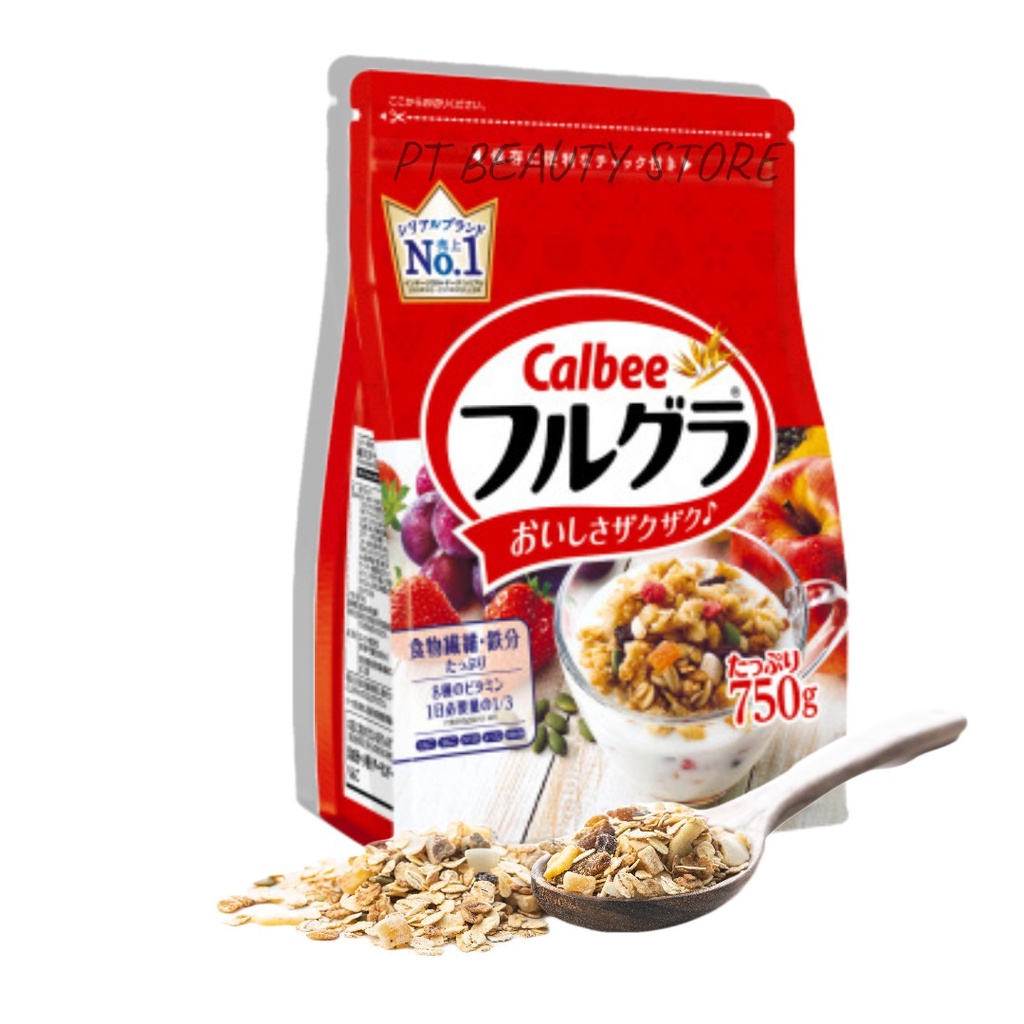 [MẪU MỚI] Ngũ Cốc Calbee - 750g Nhật Bản