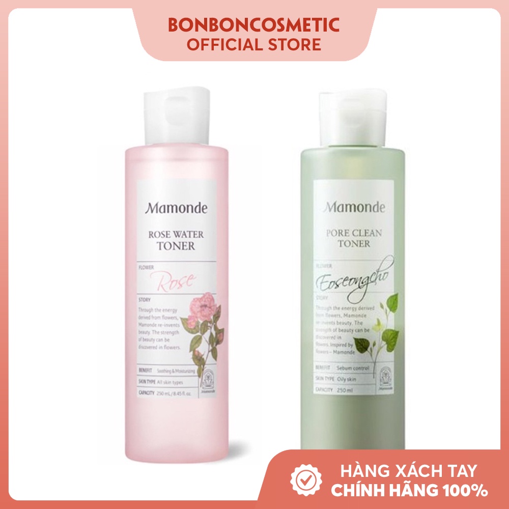 Nước hoa hồng TONER Mamonde