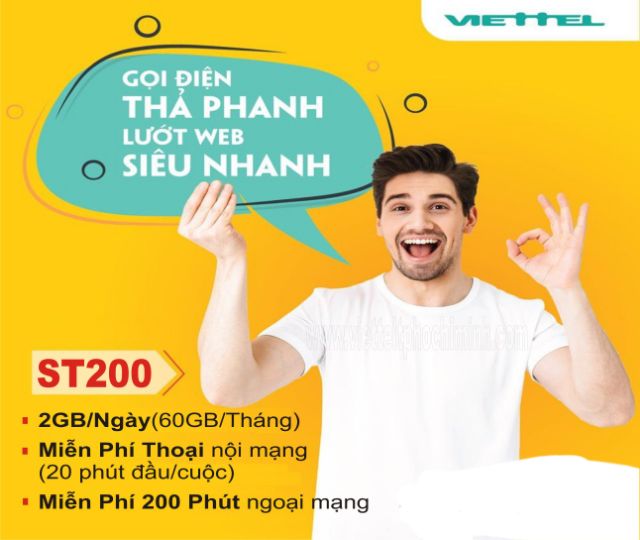 Sim Viettel Số Đẹp 4G Siêu Tốc - 2Gb/ngày