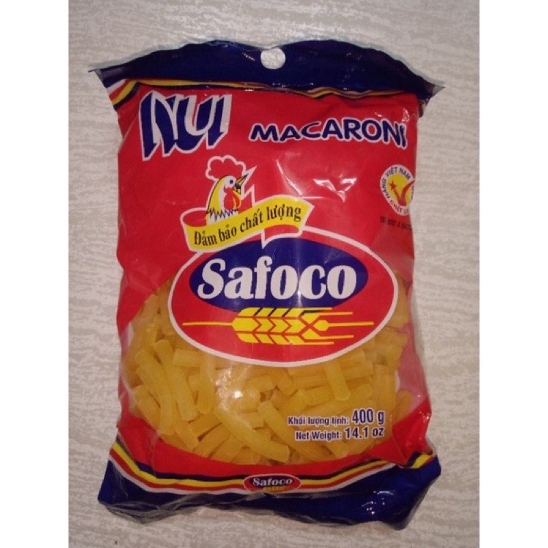 Nui Ống Macaroni Safoco - gói 400gr