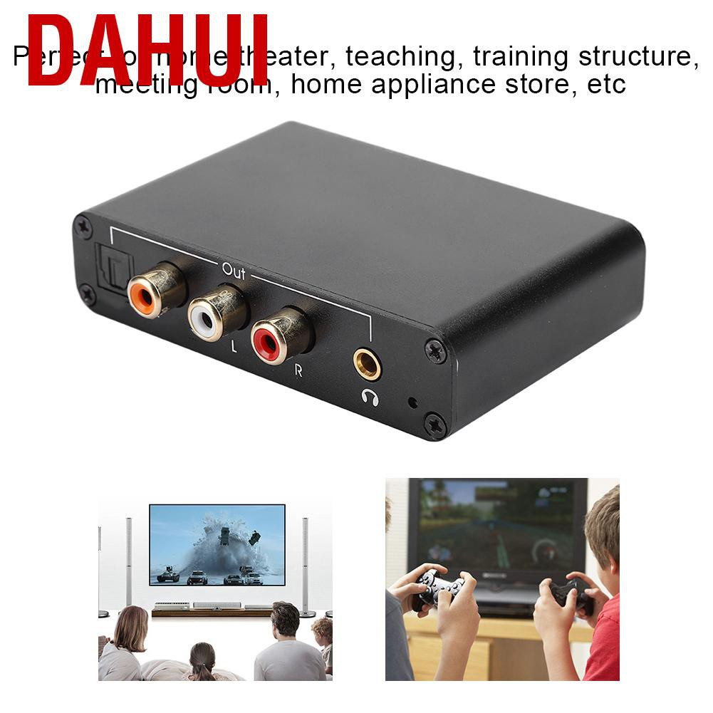 Bộ Chuyển Đổi Âm Thanh 5.1 Kênh Hdmi Dac Di Động Cho Rạp Chiếu Phim