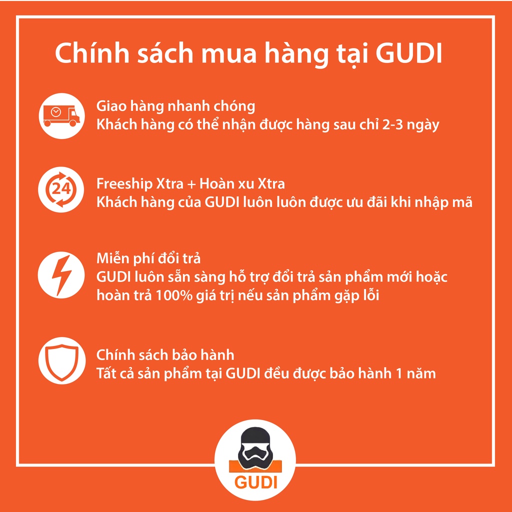 Túi Đeo Chéo Nam Gudi Túi Xách Thời Trang Nam Nữ Chống Thấm Nước Chất Liệu Da Siêu Bền Ngầu Cá Tính Gudi Studio