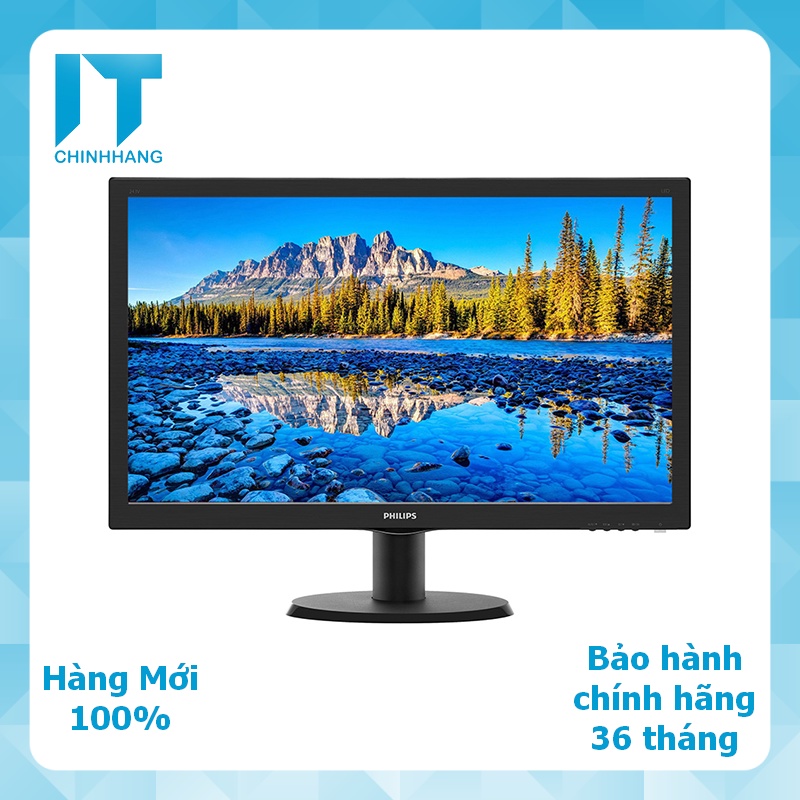 Màn hình LCD 23.8&quot; Philips 243V5 QHSBA Hàng Chính Hãng