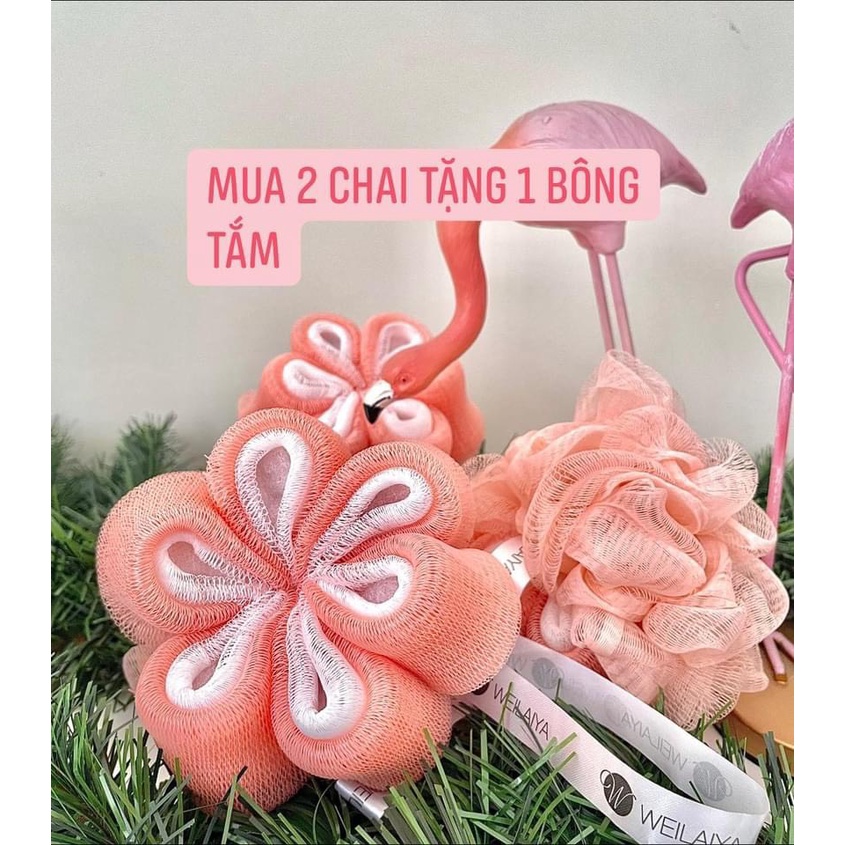 {CHÍNH HÃNG} Sữa tắm tủy mật hoa Hồng Damask Weilaiya, dưỡng trắng, cấp ẩm, săn chắc da | BigBuy360 - bigbuy360.vn