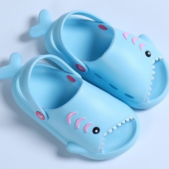 Dép sục trẻ em cá mập - Dép bé trai bé gái baby shark