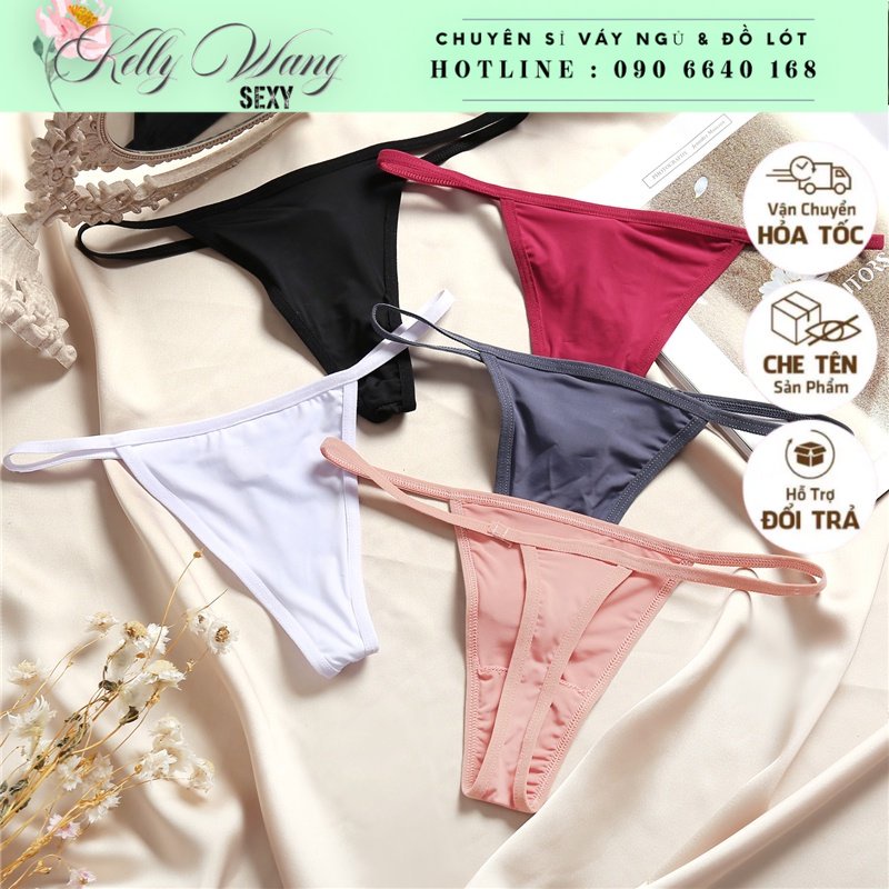CK063 - Quần lọt khe cotton sexy  - Quần chíp nữ gợi cảm KELLYWANG