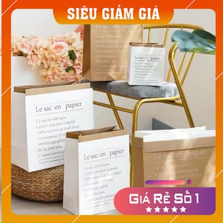 Túi giấy Kraft trang trí chụp ảnh sản phẩm