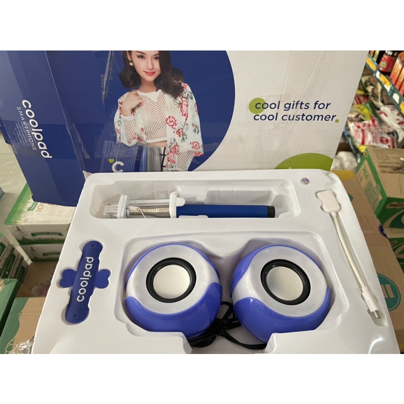 Bộ loa vi tính - gậy chụp hình sale 49k