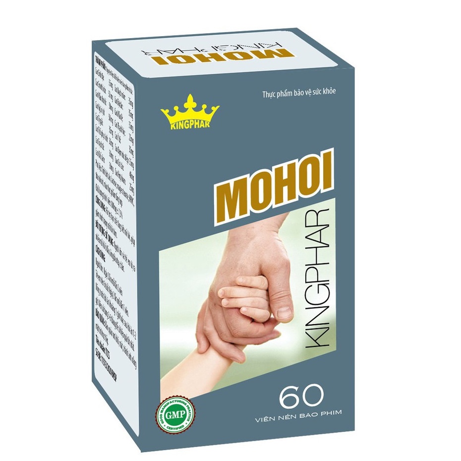 MỒ HÔI TRỘM KINGPHAR – Hỗ trợ làm giảm tăng tiết mồ hôi khó chịu của cơ thể (60 viên)