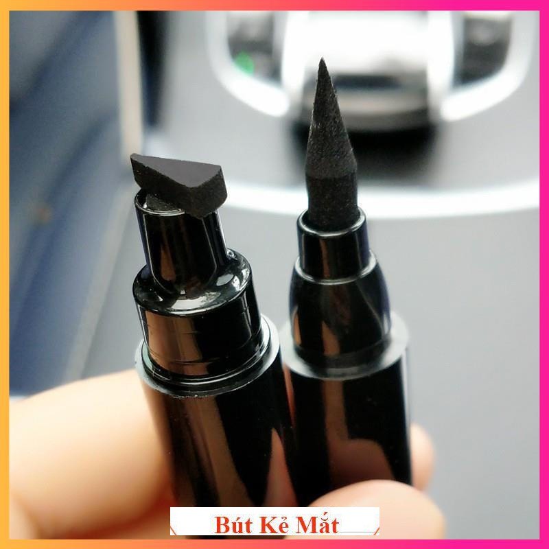 Bút kẻ mắt mèo tạo đuôi siêu hot QIC Liquid Duo Eyeliner HT2