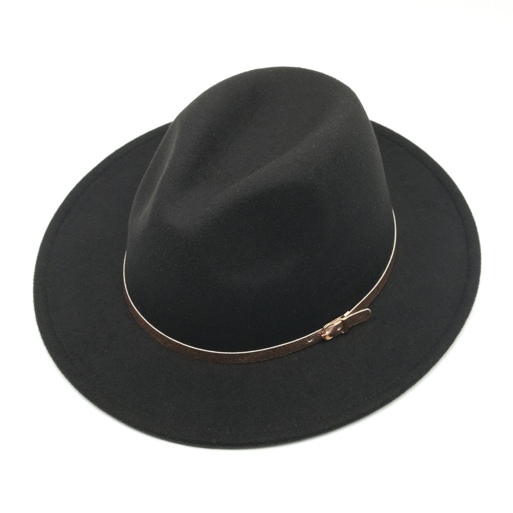 Nón Vành Rộng Chất Liệu Da Thời Trang Nữ Tính