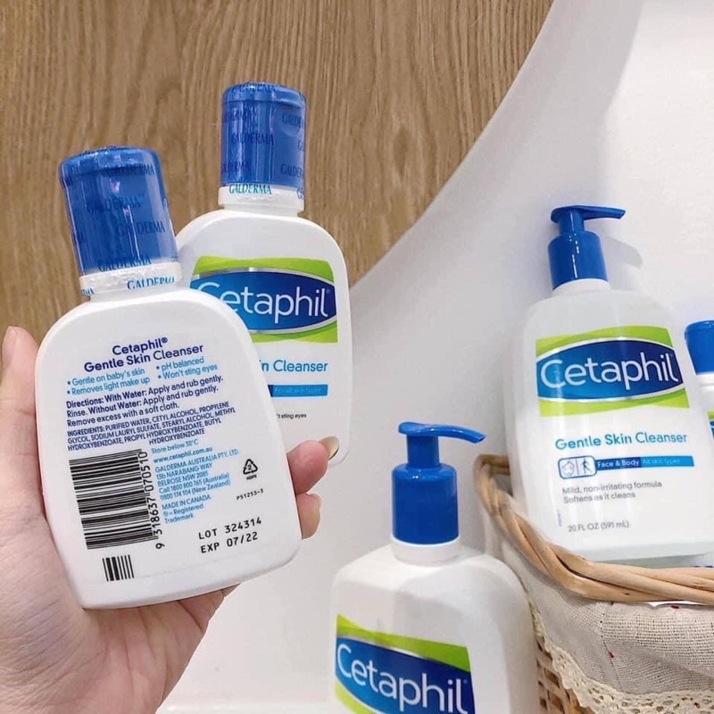 Sữa Rửa Mặt Cetaphil Dành Cho Da Nhạy Cảm 591ml