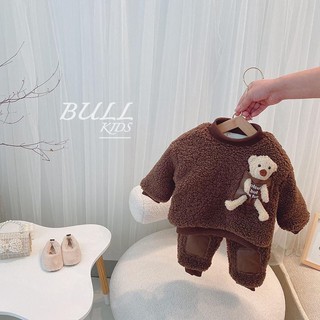 Bộ bông gấu siêu xinh kute cho bé trai và bé gái 8-17kg