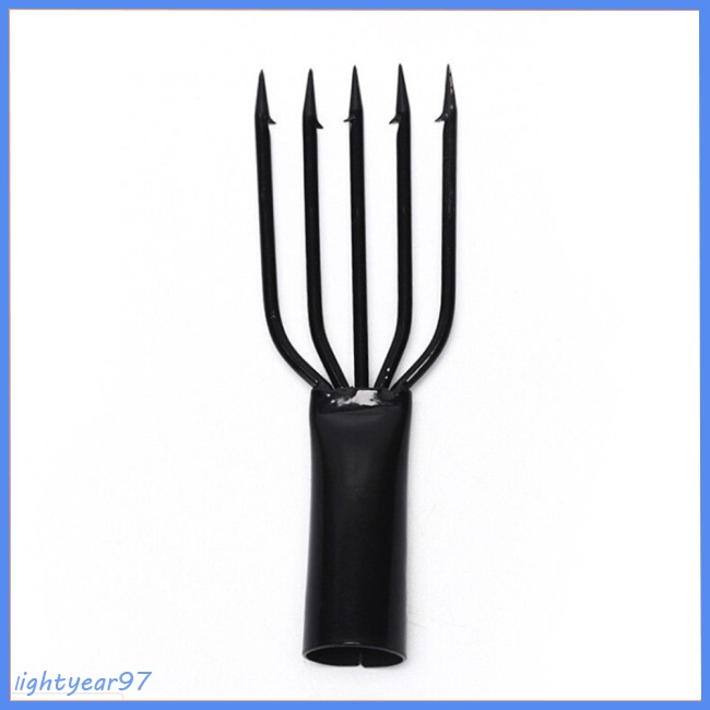 Cần Câu Cá 5 Đầu Nĩa Bằng Thép Lò Xo Chuyên Dụng