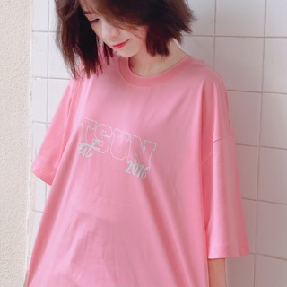 ←★→Áo thun TSUN Signature 2 - Hồng - Unisex