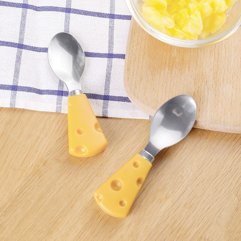 Thìa Phô Mai Muỗng Inox Cán Phô Mai Decor Siêu Rẻ