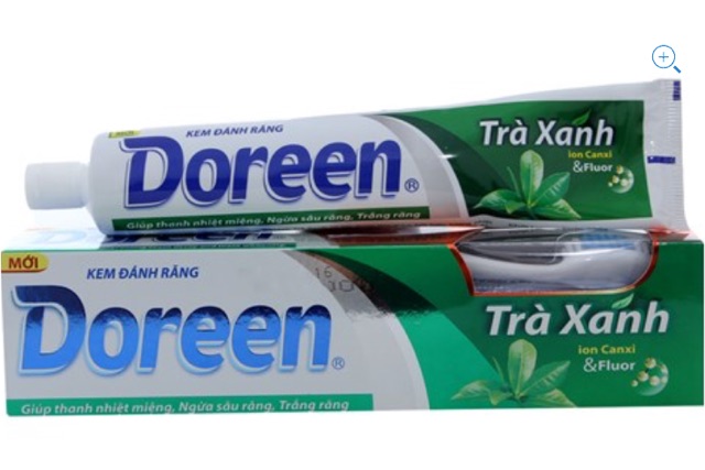 Kem đánh răng Doreen Trà xanh 200g